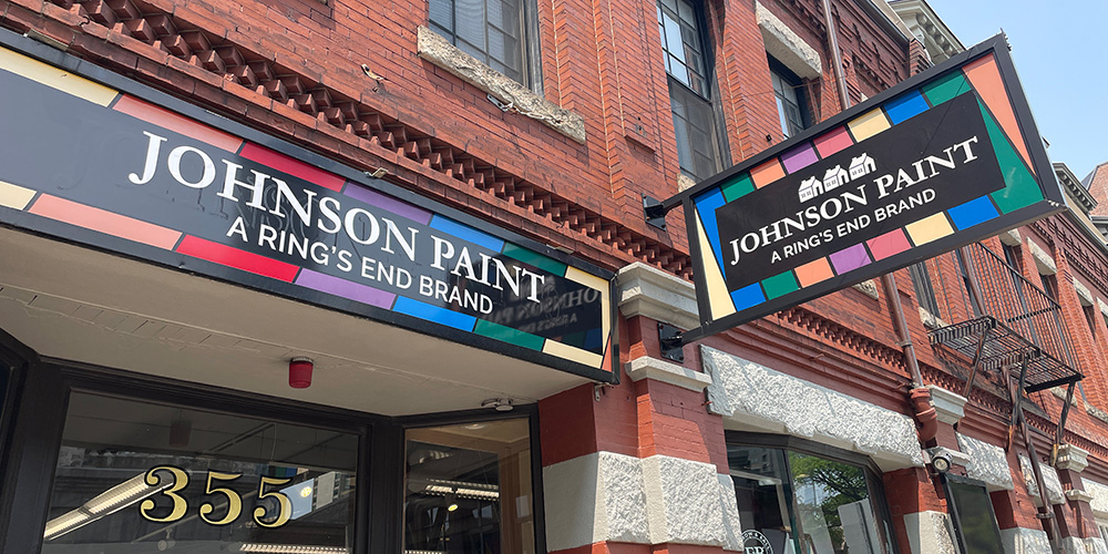 Johnson Paint  A Ring's End Brand & Your Local Benjamin Moore